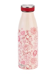 Cath Kidston Pink Spitalfields Silk Stainless Steel Bottle 350ML - Image 2 of 3