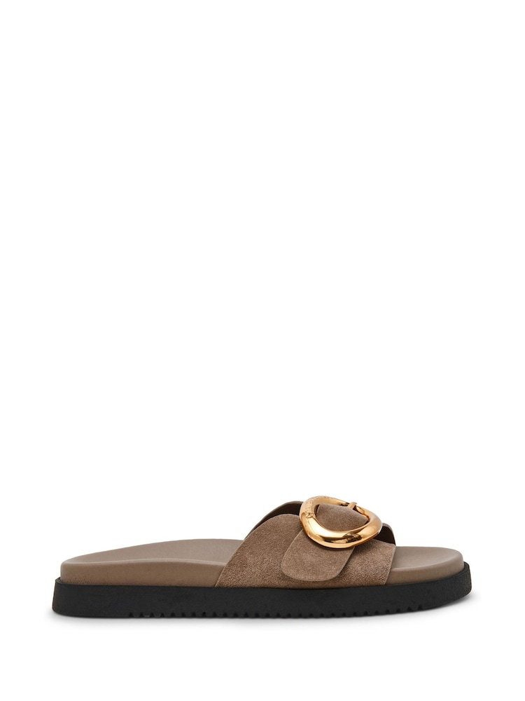 Steve Madden Natural Mistify Buckle Sandals - Image 1 of 6