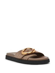 Steve Madden Natural Mistify Buckle Sandals - Image 2 of 6
