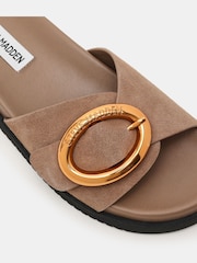 Steve Madden Natural Mistify Buckle Sandals - Image 5 of 6