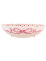 Cath Kidston Set of 4 Pink Spitalfields Silk Pasta Bowls - Image 4 of 5