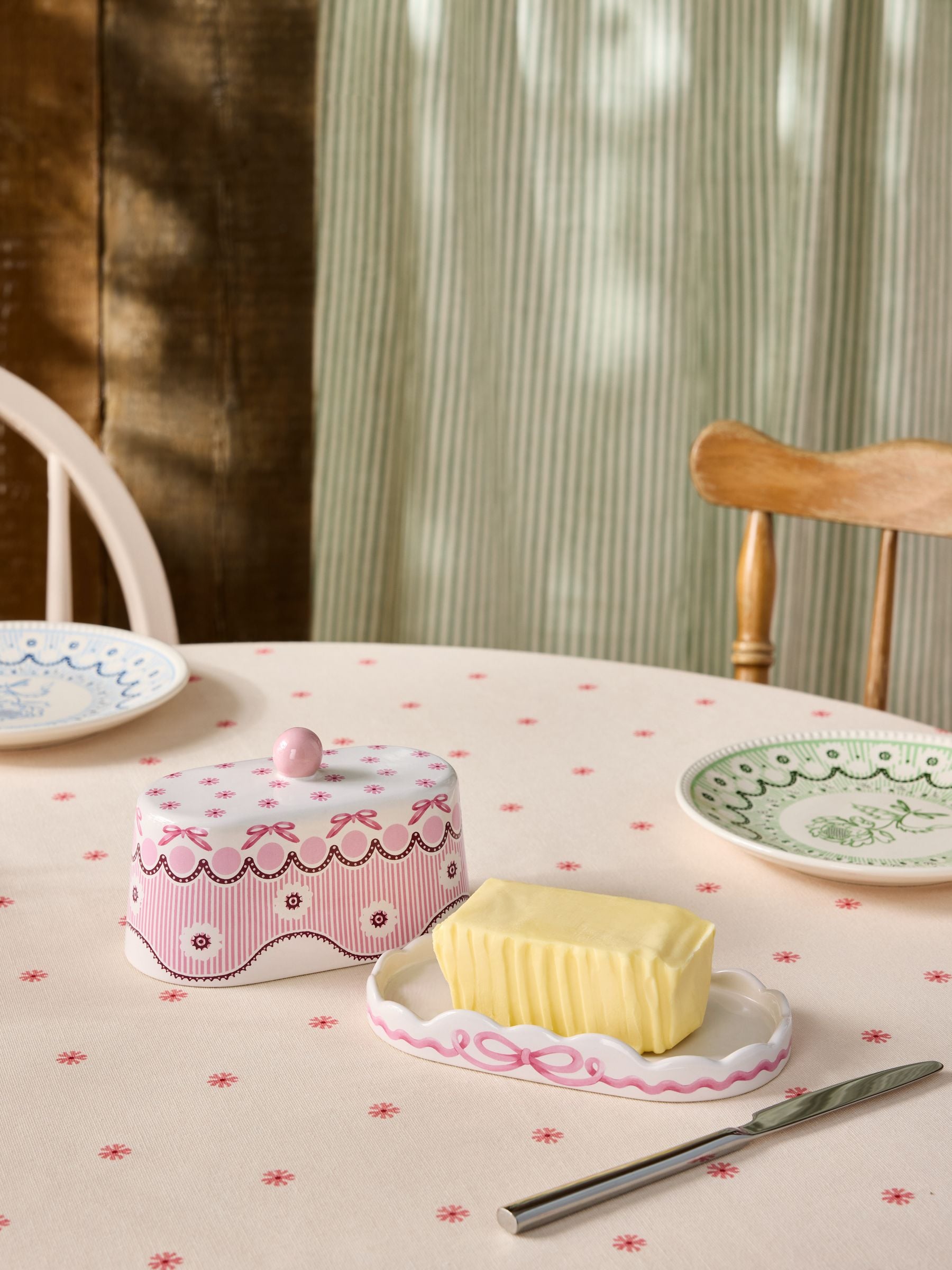 Cath Kidston Spitalfields Silk Butter Dish - Image 3