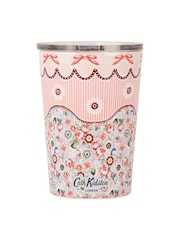 Cath Kidston Pink Spitalfields Silk Travel Mug 375ML - Image 4 of 7