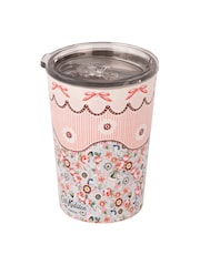 Cath Kidston Pink Spitalfields Silk Travel Mug 375ML - Image 5 of 7