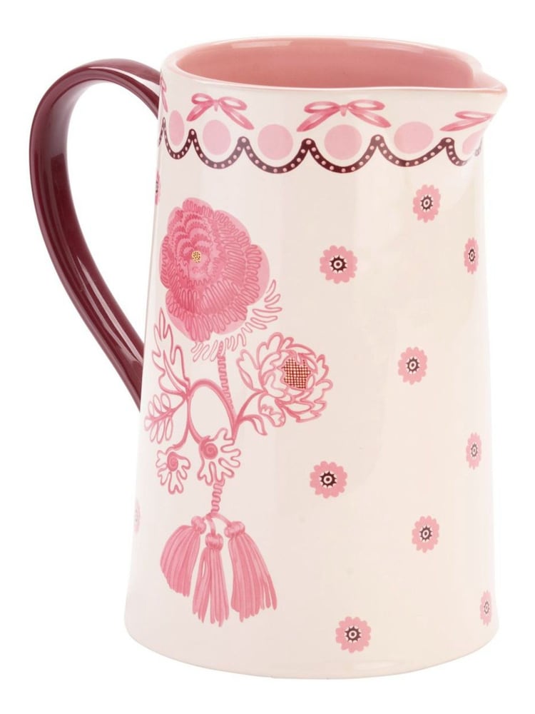 Cath Kidston Pink Spitalfields Silk Pitcher Jug - Image 3 of 3