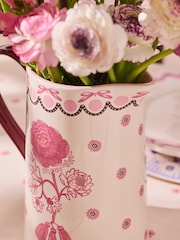 Cath Kidston Pink Spitalfields Silk Pitcher Jug - Image 4 of 7