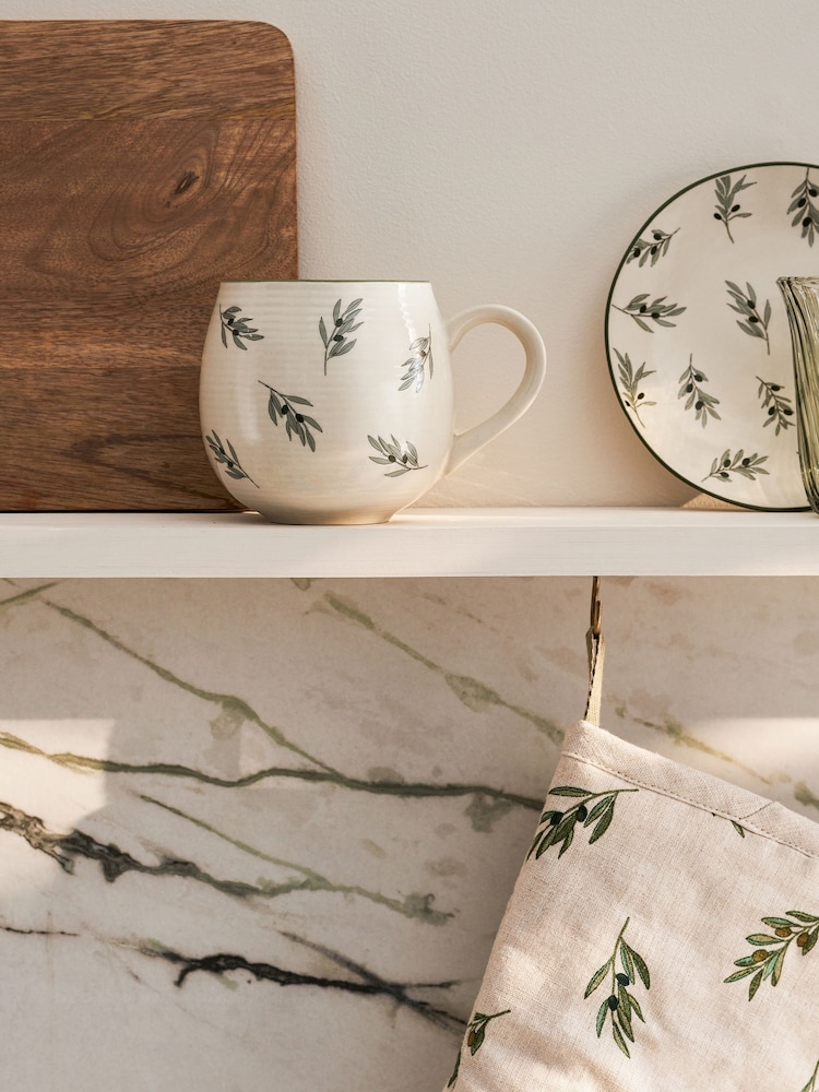 Sophie Allport オリーブストーンウェアマグカップ - 画像 3 / 3