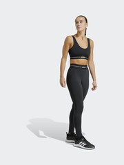 adidas Black Hyperglam Low Support Bra - Image 3 of 7