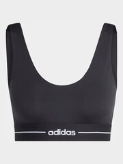 adidas Black Hyperglam Low Support Bra - Image 6 of 7