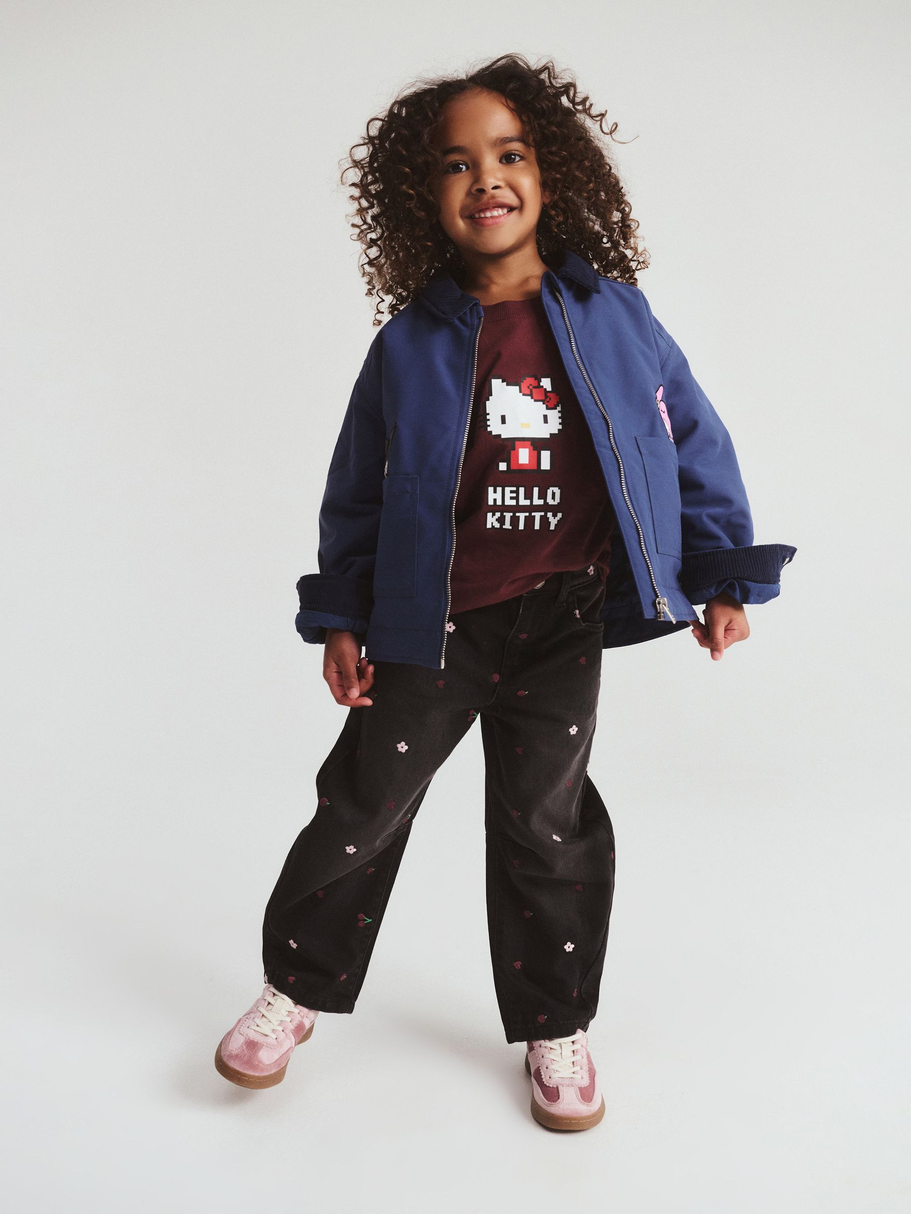 Buy Cotton On Blue Hello Kitty Oversized Barn Jacket from Next USA