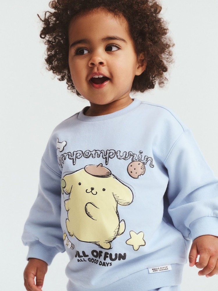 Cotton On Blue Hello Kitty Riley Sweater - Image 1 of 5 Cotton On Blue Hello Kitty Riley Sweater - Image 1 of 5