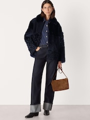 Casaco de pele de carneiro Whistles Hema - Imagem 3 de 4