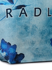 Radley Blue Painterly Floral Tote Bag - Image 4 of 4