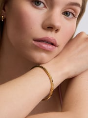 D.Louise Gold Tone Eternity Slim Bangle - Image 1 of 3
