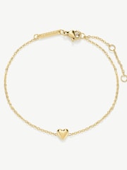D.Louise Gold Tone Mini Heart Bracelet - Image 1 of 4