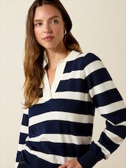 Ariat Blue Langsett Sweater - Image 4 of 5