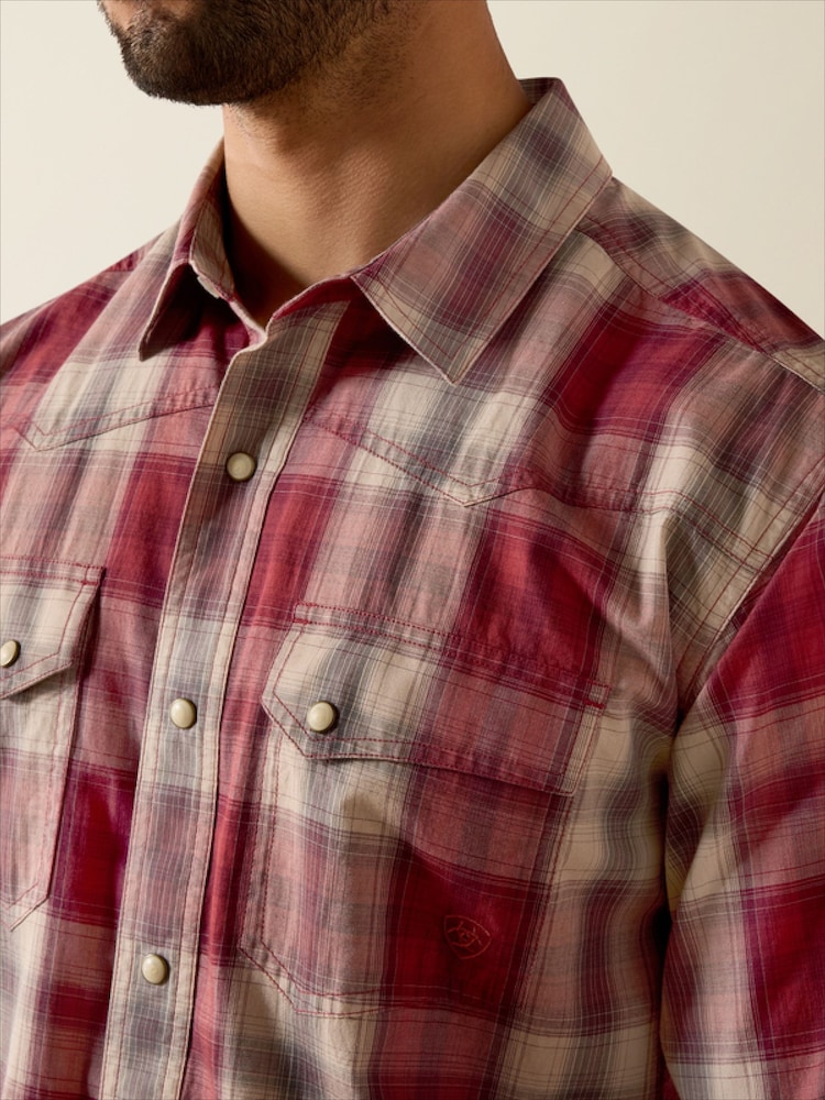 Ariat Retro Hawthorn Long Sleeve Shirt - תמונה 4 מתוך 4