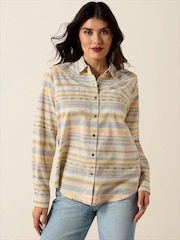 Ariat Yellow Billie Jean Long Sleeve Shirt - Image 1 of 4
