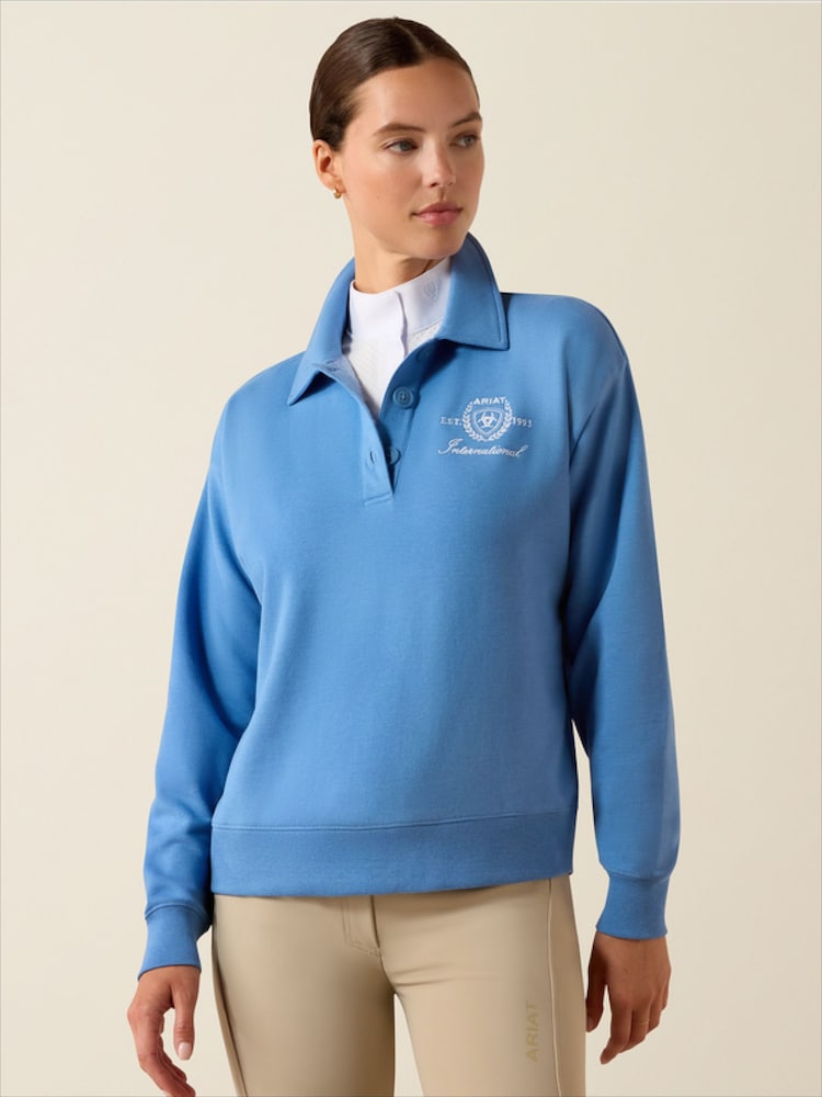 Ariat Blue Lovett Sweatshirt - Image 1 of 4