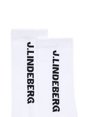 J.Lindeberg White Drive Socks - Image 2 of 2