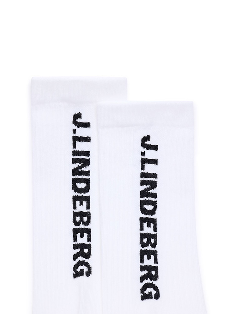 J.Lindeberg White Drive Socks - Image 2 of 2
