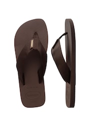 Havaianas Brown Urban Basic Material Flip Flops - Image 2 of 6