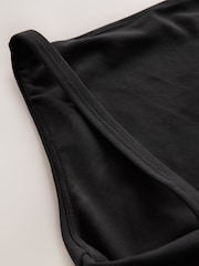 Sort - Skjult Support Båd Neck Vest BH Top - Billede 6 af 7