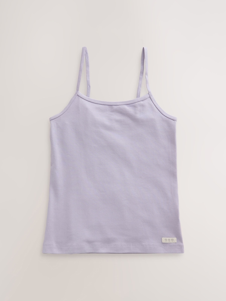 White/Pink Cami Vest 3 Pack (1.5-16yrs) - Image 2 of 7 White/Pink Cami Vest 3 Pack (1.5-16yrs) - Image 2 of 7