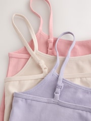 White/Pink Cami Vest 3 Pack (1.5-16yrs) - Image 6 of 7