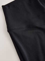 Black Supersoft Dry Tech Kick Flare Yoga Sports Leggings - Image 3 of 3