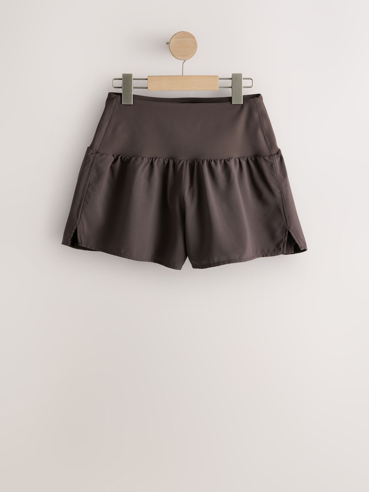 Marrón chocolate - Colour Ultimate Comfort Waistband Sports Shorts with Inner Cycling Short Layer - Imagen 1 de 3 Marrón chocolate - Colour Ultimate Comfort Waistband Sports Shorts with Inner Cycling Short Layer - Imagen 1 de 3