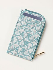 FatFace Green Shell Printed Card Holder - Image 2 of 3
