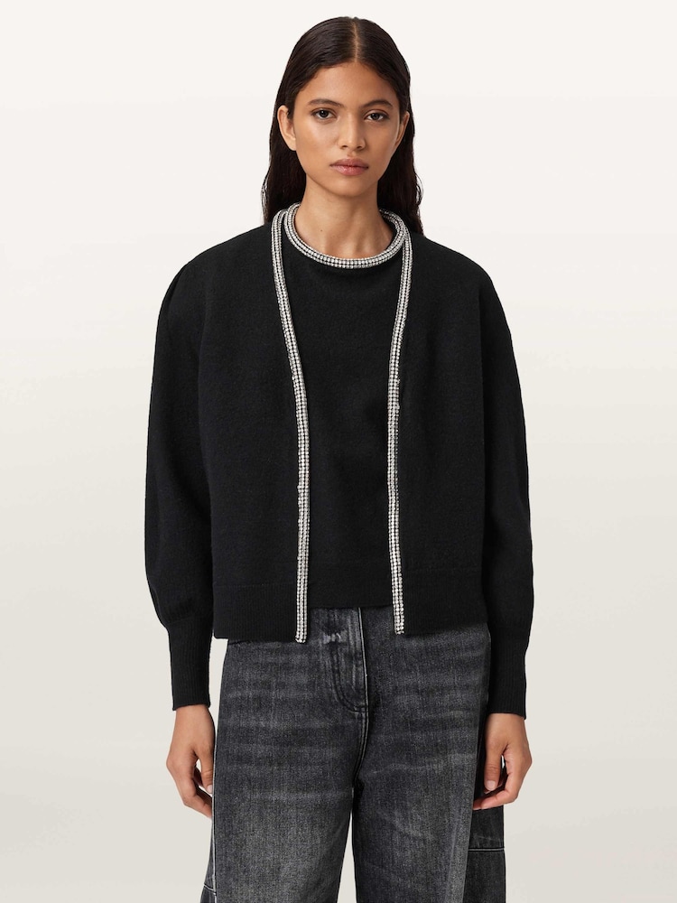 AllSaints Odell Cardigan - Imagen 1 de 6