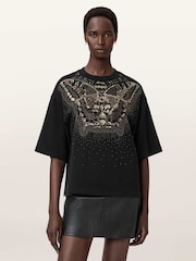 AllSaints Glide Amelie T-Shirt - Imagen 1 de 8