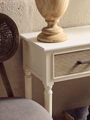 Interiors by Premier White Heritage 2 Drawers Console Table - Image 3 of 6