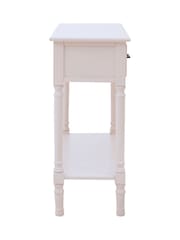 Interiors by Premier White Heritage 2 Drawers Console Table - Image 6 of 6