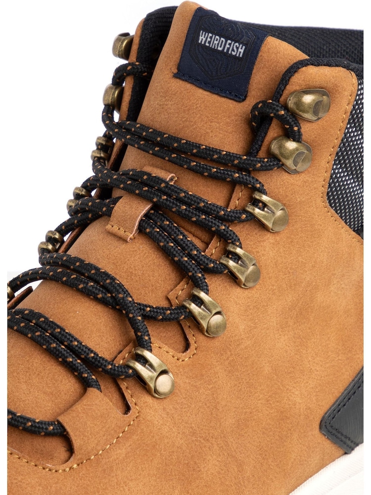 Weird Fish Brown Beech Branded Waterproof Walking Boot - Image 6 of 6