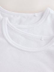 Blanco - Pack de 2 camisetas interiores de manga corta (1,5 - 12 años) - Imagen 4 de 5