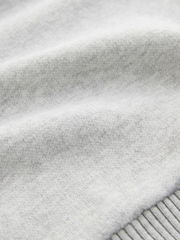 Grey Knit Look Crew Long Sleeve Top - Image 2 of 3