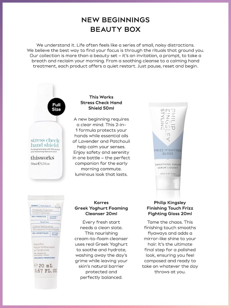 New Beginnings Beauty Box (Worth £61) - Image 2 of 3