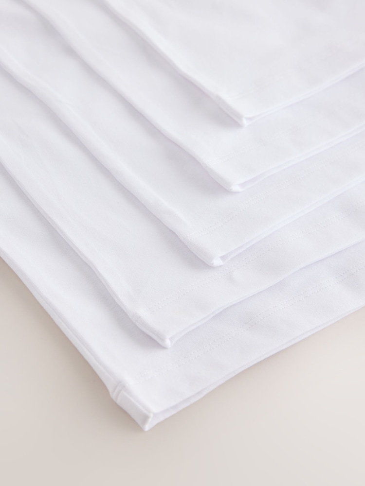 Blanco - Pack de 5 camisetas interiores de manga corta (1,5 - 16 años) - Imagen 9 de 9