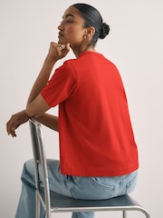 Red Crew Neck T-Shirt - Image 3 of 7