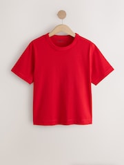 Red Crew Neck T-Shirt - Image 5 of 7