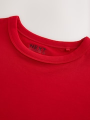 Red Crew Neck T-Shirt - Image 6 of 7