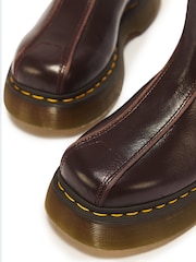 Dr. Martens Brown Buzz Hi Milled Gloss High Boots - Image 6 of 6