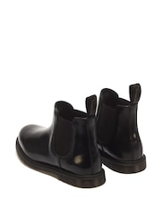 Dr. Martens Black Mayfare Polished Smooth Chelsea Boots - Image 3 of 6