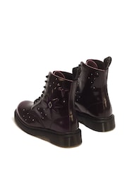 Dr. Martens Purple 1460 Pascal Whimsigoth Arcadia Boots - Image 4 of 6