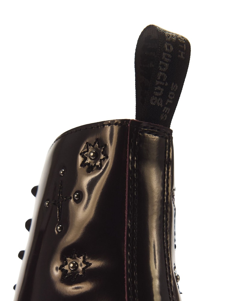 Dr. Martens Purple 1460 Pascal Whimsigoth Arcadia Boots - Image 6 of 6
