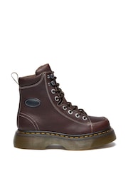 Dr. Martens Brown Buzz 8i Grizzly Leather Boots - Image 1 of 6