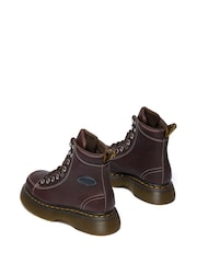 Dr. Martens Brown Buzz 8i Grizzly Leather Boots - Image 3 of 6